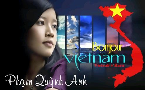 Hello Vietnam - Pham Quynh Anh | Lyrics song ngữ | CapyLear