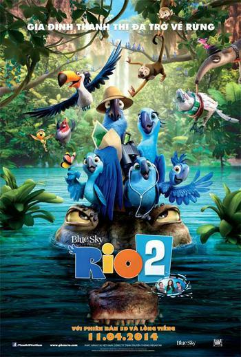 Rio 2 - Chú vẹt đuôi dài 2 | Lyrics song ngữ | CapyLear